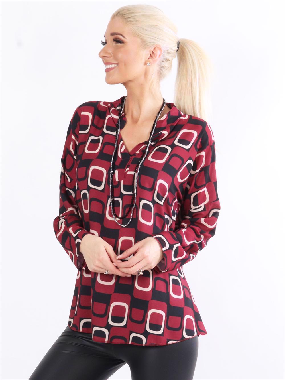 Ginny - Enkel tunika med v-ringning